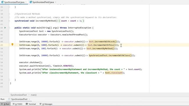Java Synchronized Keyword Super Simple Examples смотреть онлайн