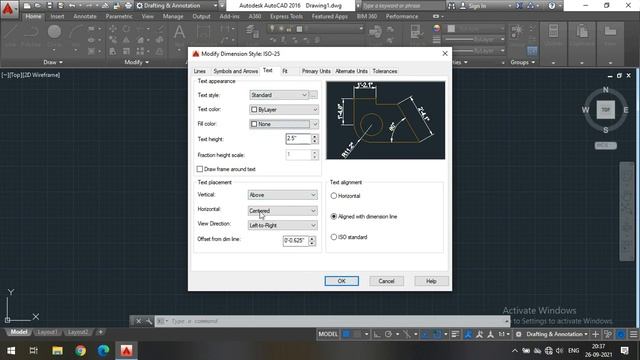 Unit setup in AutoCAD , How to set units in AutoCAD and use of Dimension style manager in AutoCAD. смотреть онлайн