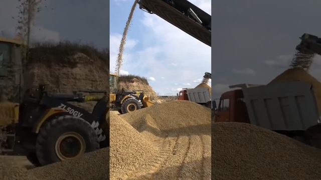 Известняковый щебень, фракция 5-20 мм. смотреть онлайн