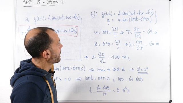 Selectividad física Andalucía septiembre 2018 - Tema 5 - Ejercicio 1 смотреть онлайн