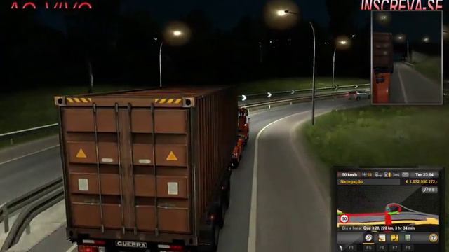 EURO TRUCK SIMULATOR 2 1.28 BETA #01 SCANIA 111 S - JACARÉ смотреть онлайн