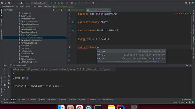 36 - Sealed classes in Kotlin смотреть онлайн