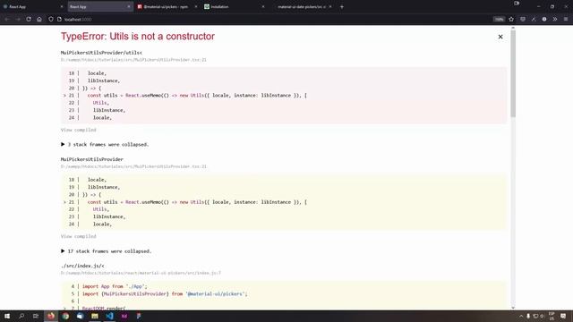 Selectores de Fecha y Hora en React смотреть онлайн