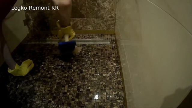 MAPEI. СЛОЖНАЯ РАБОТА??? КАК РАБОТАТЬ С ЭПОКСИДНОЙ ЗАТИРКОЙ. НАРУЖНЫЙ УГОЛ - ЭТО НЕ СЛОЖНО !!! смотреть онлайн