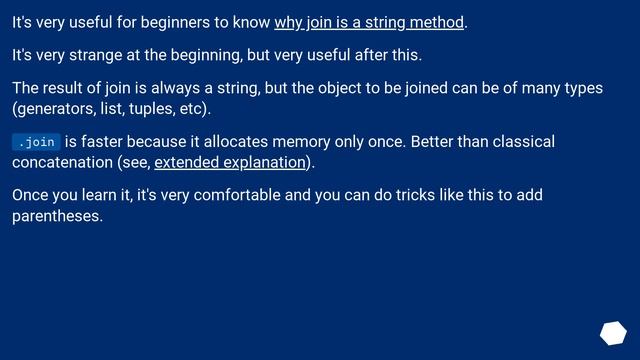 How to concatenate (join) items in a list to a single string смотреть онлайн