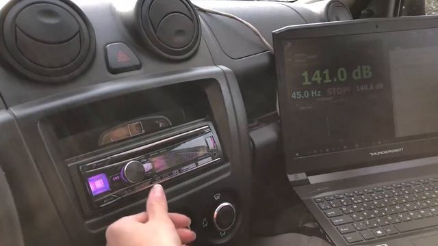 EDGE EDB12D2X-E7/разминка сабвуфера и замеры давления - #miss_spl