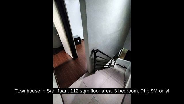 Townhouse in San Juan, 112 sqm floor area, 3 bedroom, Php 9M only! смотреть онлайн