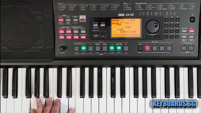 KORG EK 50 Dance Styles Demo смотреть онлайн