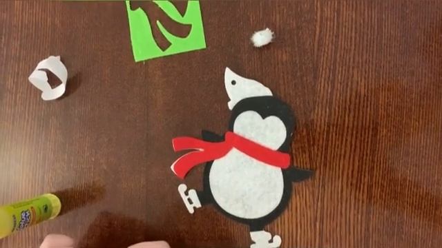 Игрушка на ёлку своими руками! Пингвины? смотреть онлайн