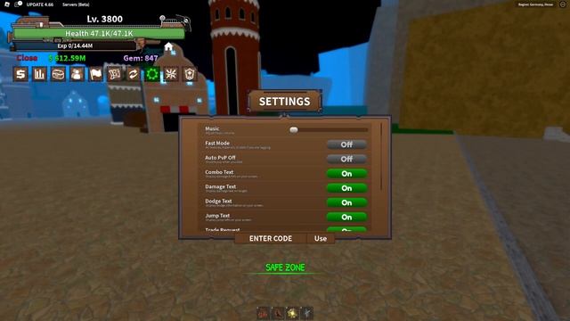 55 GEMS CODES King Legacy Update 4.66 смотреть онлайн