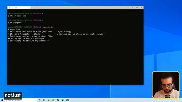 Expo Dev Environment Setup for your first React Native project (Windows) смотреть онлайн