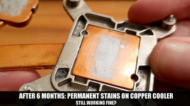 Liquid metal after 6 months results (Coollaboratory Ultra on ThinkPad T430) смотреть онлайн