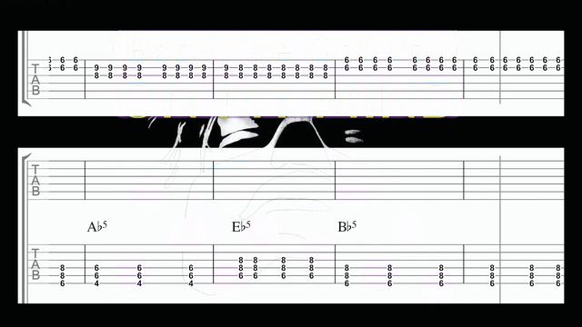 (Baby I've Got You) On My Mind - Guitar TAB PlayAlong смотреть онлайн