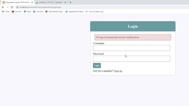 PHP and MySQL Web Registration Form смотреть онлайн