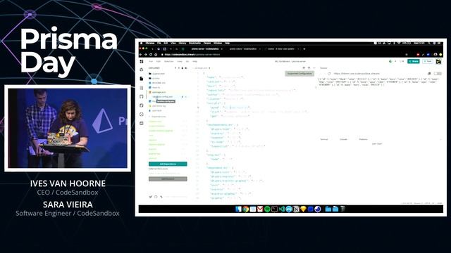 Bringing Databases into Cloud IDEs - Ives van Hoorne and Sara Vieira  PrismaDay 2019
