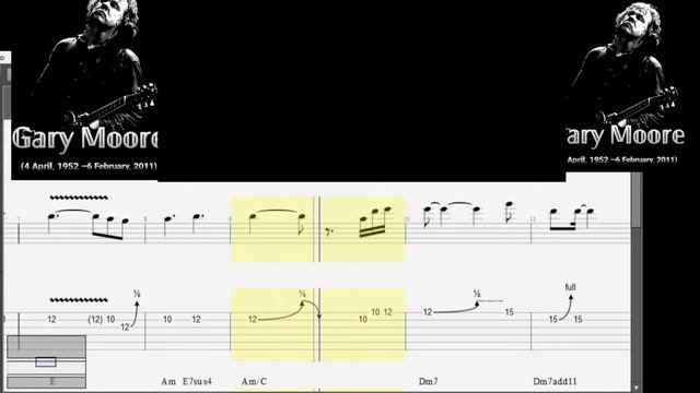 TUTORIAL TAB SOLO - Still Got The Blues смотреть онлайн