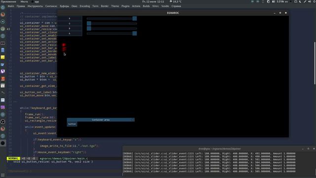 EGNAROC - (Corange fork) ui container test смотреть онлайн