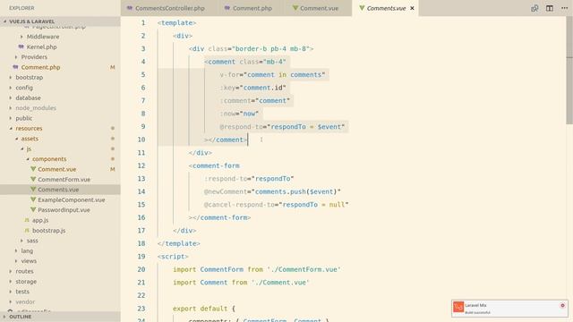 [VueJS & API Laravel 26] Afficher les commentaires enfants avec PHP смотреть онлайн