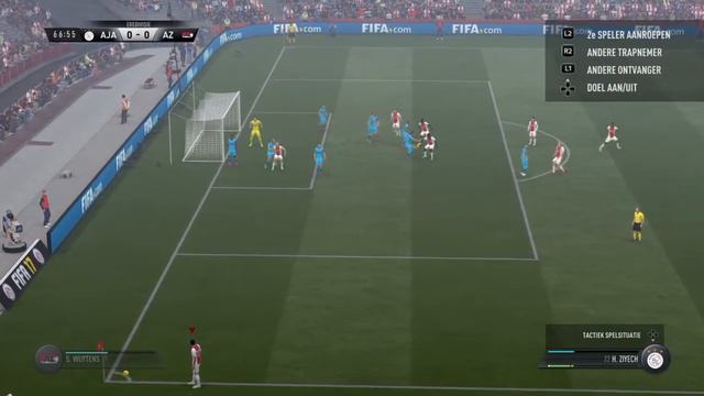 FIFA 17, PS4 | Ajax - AZ (3-1) (Nederlands Commentaar)