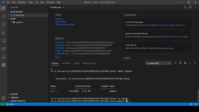 Angular Tutorial - Installing Node Visual Studio Code Angular CLI смотреть онлайн