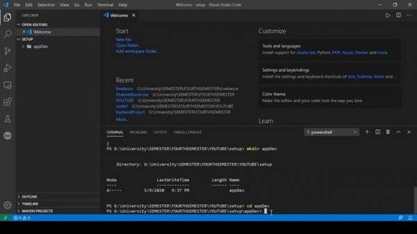 Angular Tutorial - Installing Node Visual Studio Code Angular CLI