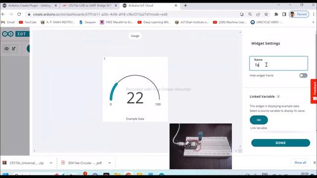 Arduino IoT Cloud and ESP8266 with DHT11 for Temperature and Humidity Monitoring, Arduino IoT Cloud смотреть онлайн