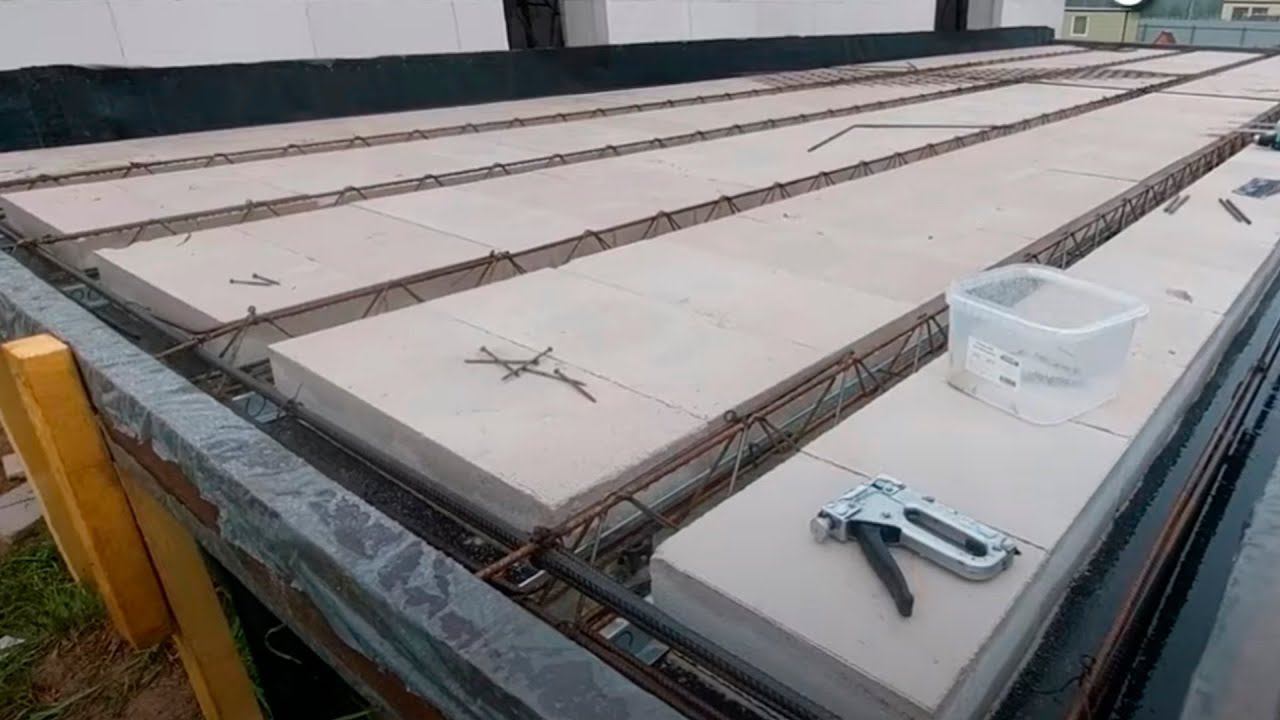 СБОРНО-МОНОЛИТНОЕ ПЕРЕКРЫТИЕ ЭТАЖА И ТЕРРАСЫ В ГАЗОБЕТОННОМ ДОМЕ смотреть онлайн