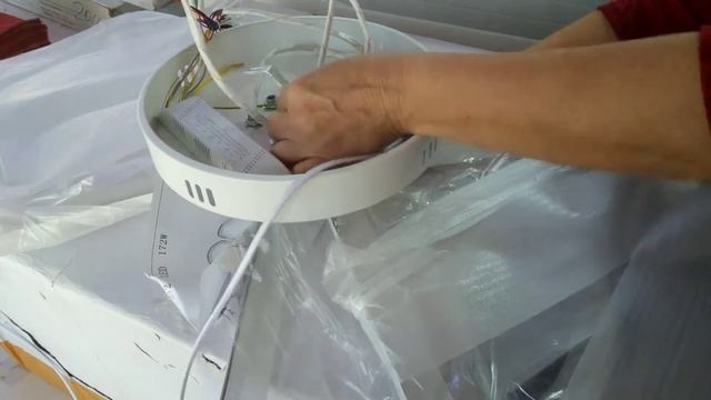 Светодиодная люстра с диммером.Сборка подключение режимы работы!!! смотреть онлайн