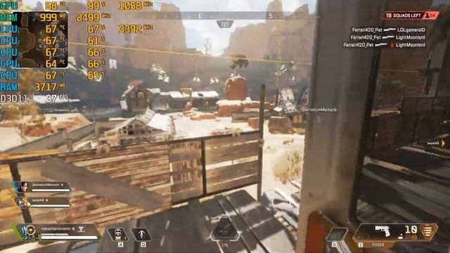 Apex Legends | I5 2500 gtx 650 4GB RAM | 720p low смотреть онлайн