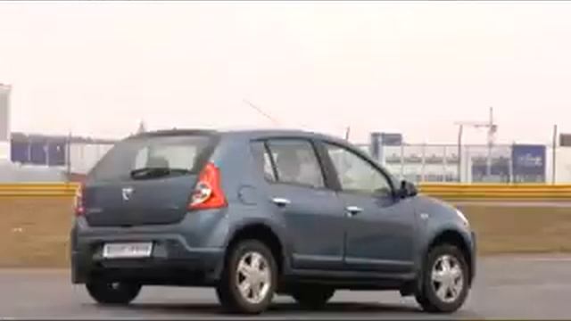 Dacia Sandero тест драйв смотреть онлайн