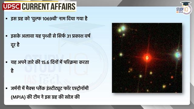 Wolf 1069b Exoplanet | Daily Current Affairs | Current Affairs In Hindi | UPSC PRE 2023 смотреть онлайн
