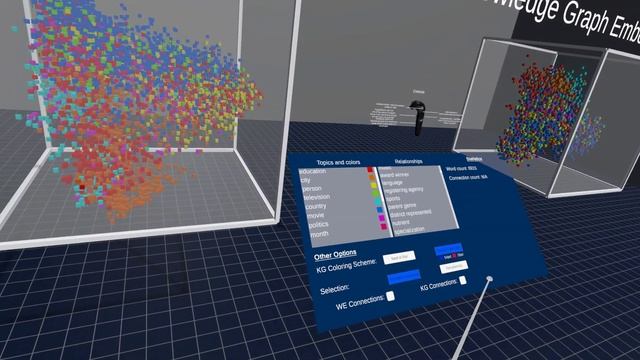 Knowledge Graph and Word Embeddings VR Visualization - Full Demo смотреть онлайн