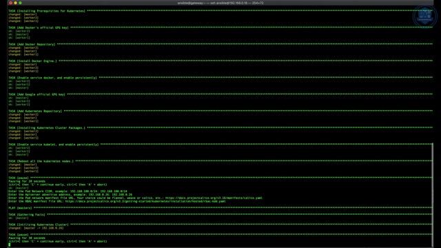 Install Kubernetes Cluster With Ansible ▶ Install Kubernetes Cluster On Ubuntu in 5 minutes смотреть онлайн
