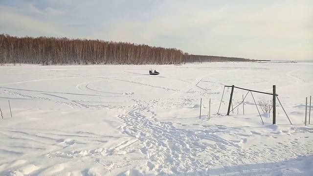 Аэролодка с двигателем Лифан 15. Испытания. смотреть онлайн