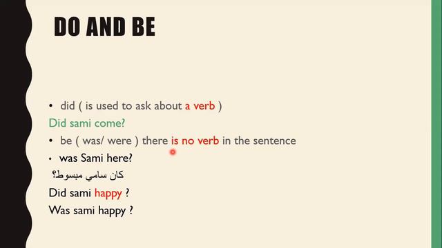 simple past ( negative and interrogative ) الصف السابع ف2 смотреть онлайн