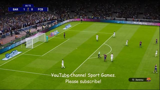 PES 2021 FC BARCELONA vs FC BAYERN MUNICH Gameplay l HD смотреть онлайн