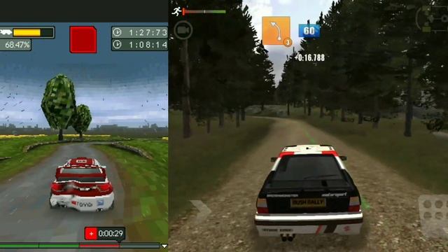 10 năm rồi mới lại chơi một tựa game đua xe như thế này... Rush rally 3 | Offline racing games смотреть онлайн