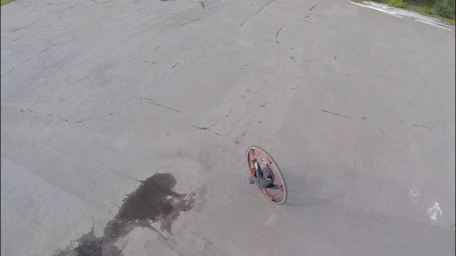 Моноцикл с мотором