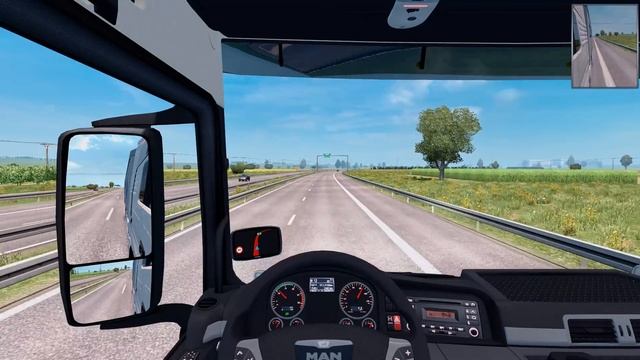 ETS 2 1.26 Project Balkan MAN TGX Euro6 Sremska Mitrovica - Virovitica смотреть онлайн