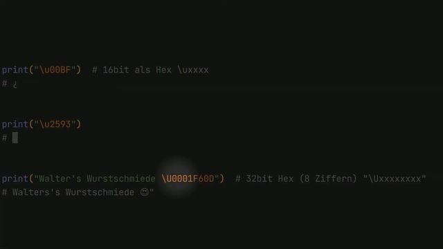 Python-Kalender: Türchen 7: Strings! (Zeichenfolgen) смотреть онлайн