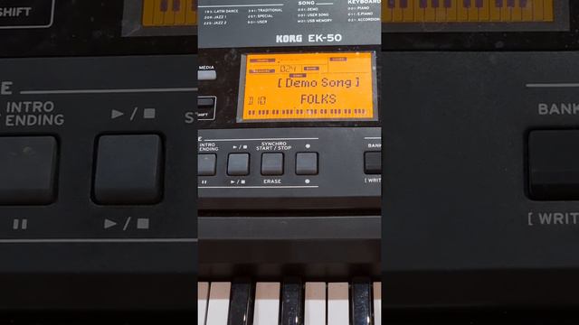korg ek 50 demo songs смотреть онлайн
