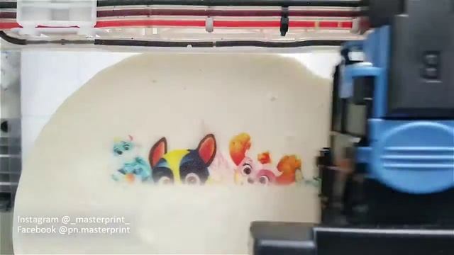 торт ПТИЧЬЕ МОЛОКО с любой картинкой, пищевая печать на принтере смотреть онлайн