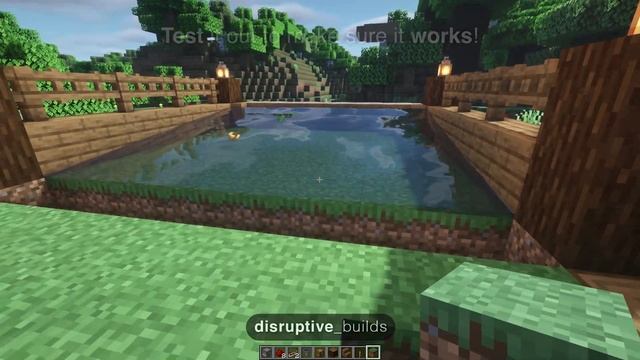 Minecraft: Semi Auto Wheat Farm Tutorial (Easy How to build 1.17) смотреть онлайн
