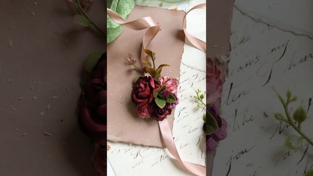 Бордовые браслеты для подружек невесты смотреть онлайн