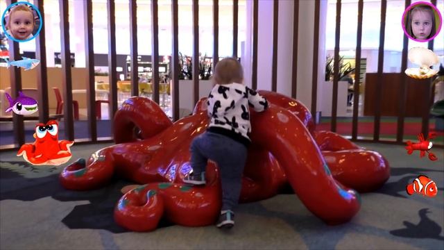 В поисках Немо Игра на детской площадке Finding Nemo Theme indoor playground Kids play game смотреть онлайн