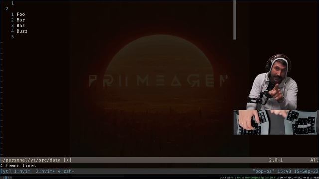 Vim as your editor - Advanced Motions P2 смотреть онлайн