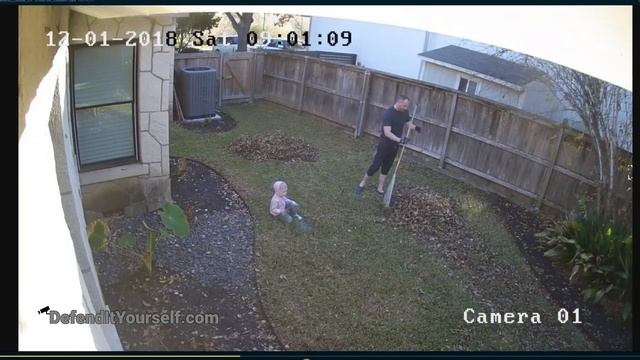 Hikvision 2 Megapixel Leaf Raking Time-lapse смотреть онлайн