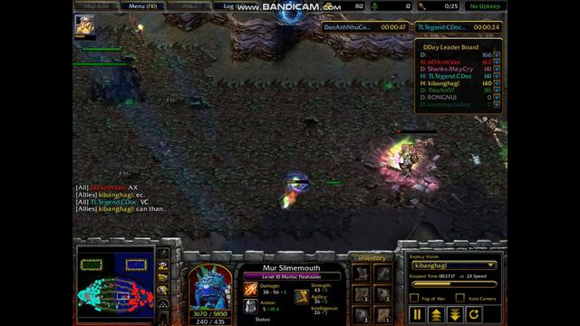 Warcraft-3 dday 19.9b ( chung ket C1) смотреть онлайн