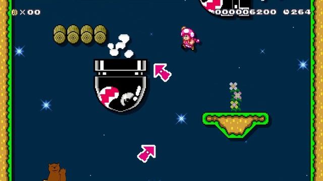 Backyard Bullet Bounce by That_Guy - Super Mario Maker 2 - No Commentary смотреть онлайн