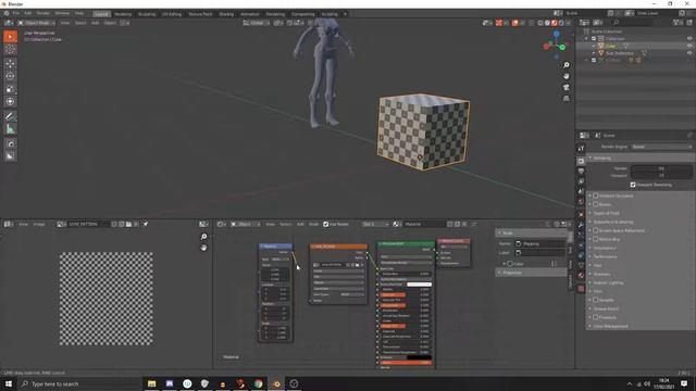 ? Blender Tutorial: Texture Scaling for UVW Mapping... ? смотреть онлайн